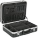 460 x 350 x 150mm BLACK ABS Tool Case & Electronics Storage Adjustable Dividers Loops