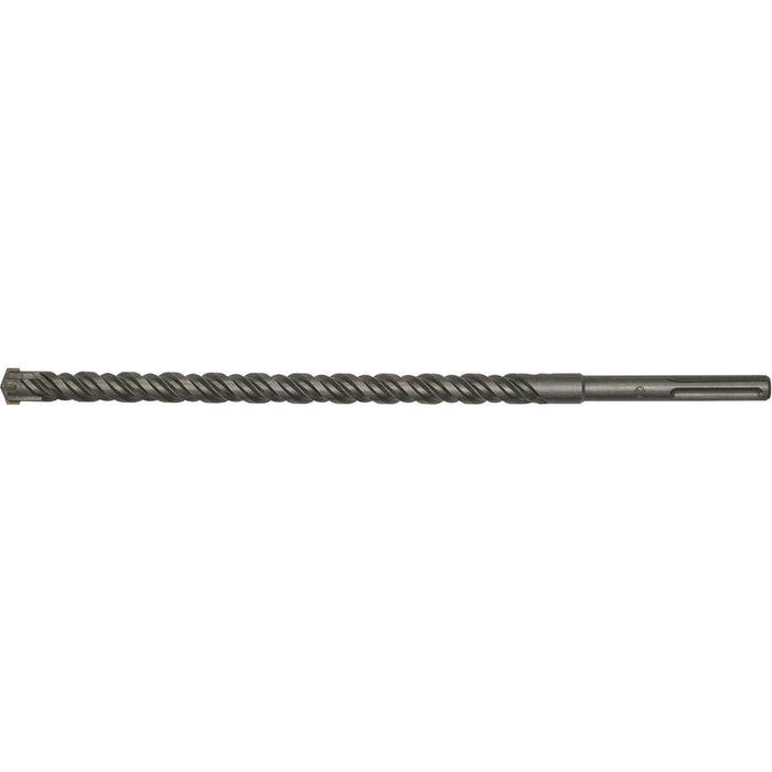 25 x 520mm SDS Max Drill Bit - Fully Hardened & Ground - Masonry Drilling Loops