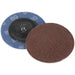 10 PACK - 50mm Quick Change Mini Sanding Discs - 80 Grit Aluminium Oxide Sheet Loops
