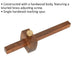 230mm Hardwood Marking Gauge - Knurled Brass Adjusting Screw - Marking Spur Loops