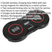 5V-1A Double Wireless Charging Base - For ys95292 & ys05293 Inspection Lights Loops