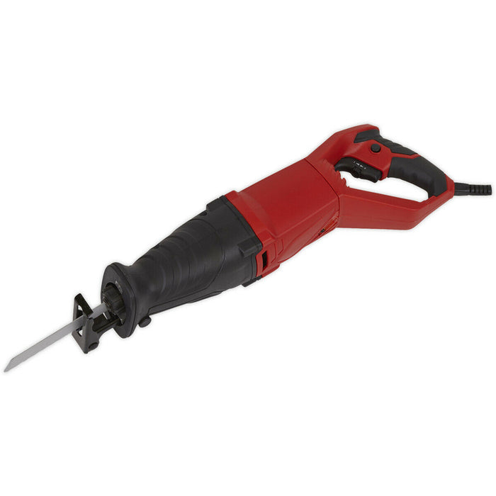 Electric Reciprocating Saw - 850W 230V - ROTATING HANDLE - Wood & Metal Cutter Loops