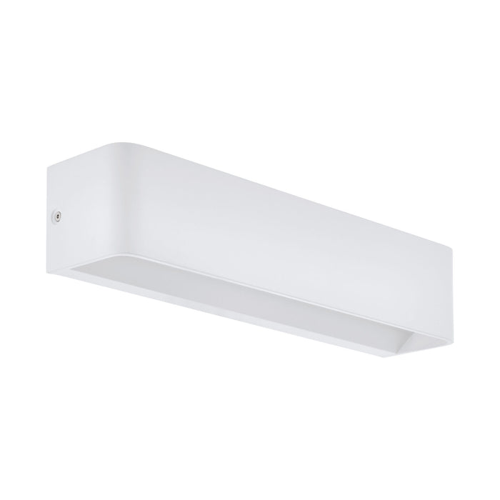 Wall Light Colour White Oblong Box Shape Snug Fitting Bulb LED 12W Included Loops