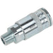 Male Coupling Body - 1/4" BSP Thread - Slim Profile Vertex Coupling - Air Tool Loops