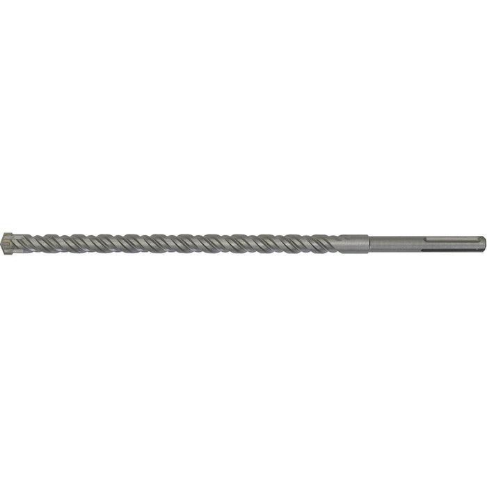 24 x 520mm SDS Max Drill Bit - Fully Hardened & Ground - Masonry Drilling Loops