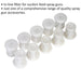 10 PACK - Suction Feed Paint Filters - In-Line Cup Filter Spray Gun & Airbrush Loops