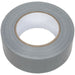 48mm x 50m SILVER Duct Tape Roll - EASY TEAR - High Tack Moisture Resistant Seal Loops