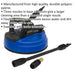 Floor Brush & Extension Lance - Suitable for ys06423 & ys06424 Pressure Washers Loops