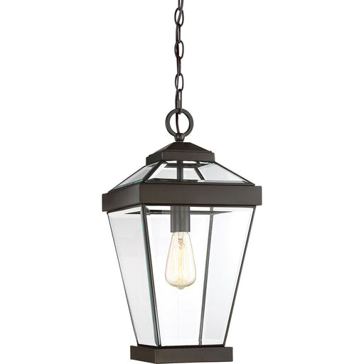 IP23 1 Bulb Chain Lantern Light Western Bronze LED E27 60W MEDIUM Loops