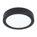 Wall / Ceiling Light Black 160mm Round Surface Mounted 10.5W LED 4000K Loops