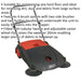 800mm Floor Sweeper - Hard Floor 4-Brush System - 40L Hopper - Tubular Handle Loops