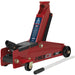 Heavy Duty Long Chassis Trolley Jack - 3000kg Limit - 432mm Max Height - Red Loops