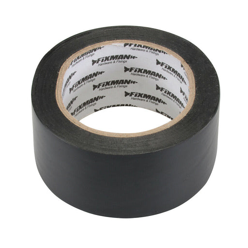 50mm x 33m Black WIDE Insulation Tape PVC Electrical Wrap Moisture Resistant Loops
