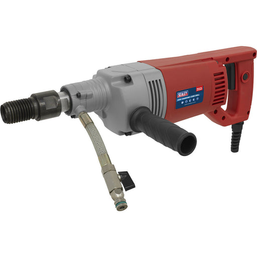 230V Diamond Core Drill - Variable Speed - Overload Protection - Lightweight Loops