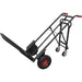 300kg Heavy Duty 3 in 1 Sack Truck & Solid PU Tyres - 45° Support Trolley Legs Loops