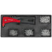 PREMIUM Riveter & 400 Piece Assorted Rivet Set with Modular Tool Storage Tray Loops