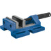 Steel Drill Vice - 100mm Jaw Width - Replaceable Stepped Jaws - Machined Foot Loops