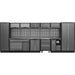 Modular Garage Storage Unit - 4915 x 460 x 2000mm - 38mm Stainless Steel Worktop Loops