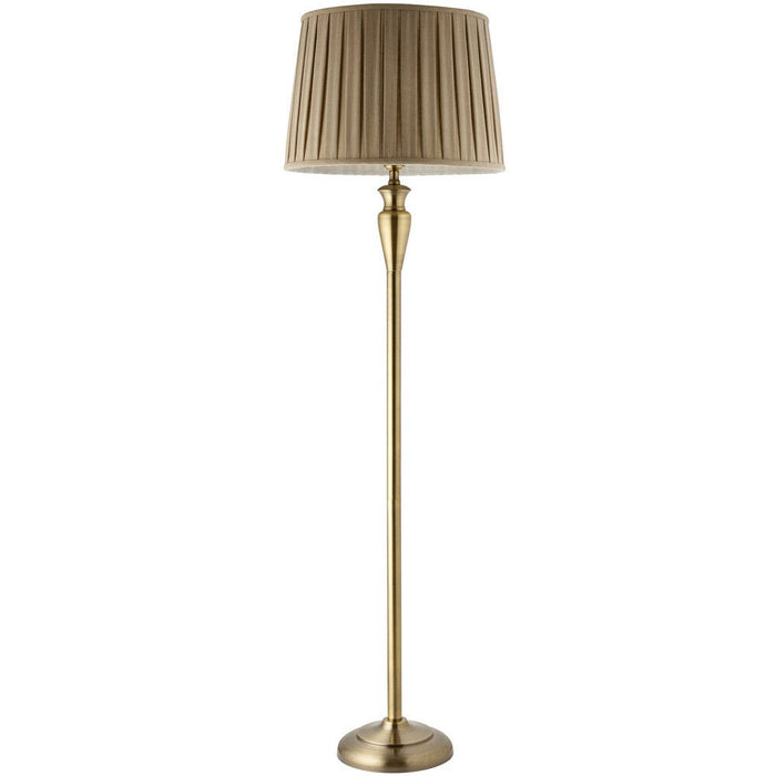 1350mm Tall Floor Lamp Antique Brass Base Only Free Standing Living Room light Loops