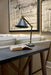 Table Lamp Black & Highly Polished Brass Finish LED E27 60W Bulb d02098 Loops