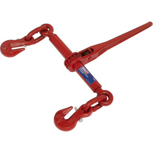 4200kg Capacity Ratchet Load Binder - 9.5mm to 12.7mm Chain - Drop Forged Steel Loops