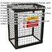 Gas Cylinder Storage Cage - 2x 19KG Cylinders - Outdoor Butane / Propane Safety Loops