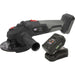 20V Brushless Angle Grinder Kit - Includes 4Ah Battery & Charger - Storage Bag Loops