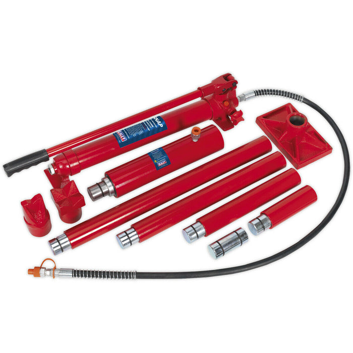 20 Tonne Snap Hydraulic Body Repair Kit - Hand Operated Pump - Heavy Duty Loops