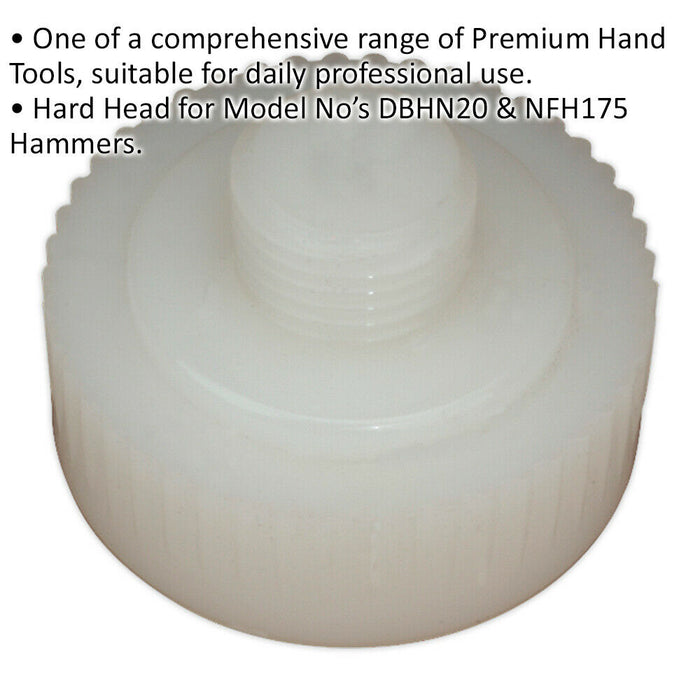 Replacement Hard Nylon Hammer Face for ys03939 & ys05781 Nylon Faced Hammer Loops
