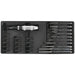 25 Piece PREMIUM Punch & Impact Driver Set with Modular Tool Tray - Tool Storage Loops
