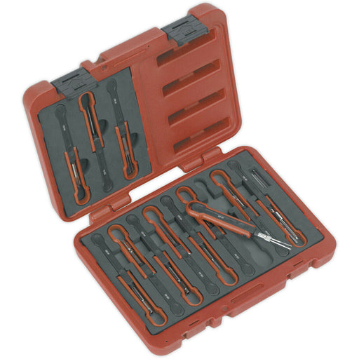 15 Piece Universal Cable Ejection Tool Set - Cable Extraction & Contact Ejection Loops