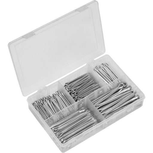 230pc Split-Pins Set - Various Metric & Imperial LARGE Sizes - Split Cotter Pin Loops