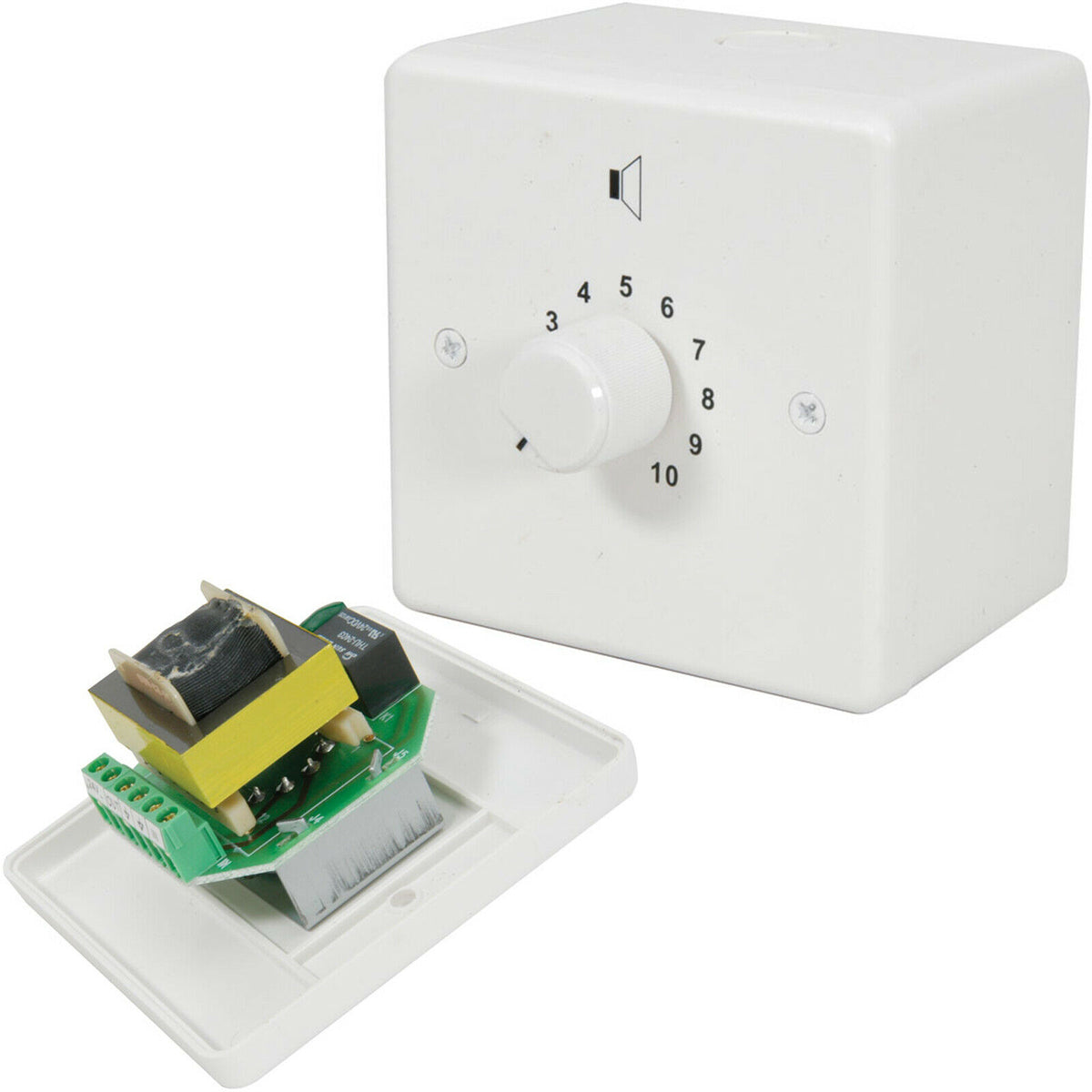 100v Line Volume Control 50W Max Adjustable Sound Switch PA Speaker Wa ...