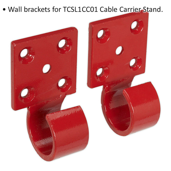 Wall Mounting Bracket for ys03296 Cable Dispenser Stand Loops