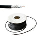 100m Outdoor Coaxial RG6 Cable Wire Reel Drum TV Aerial Satellite Freeview CCS Loops