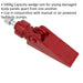 500kg Capacity Wedge Ram - Body Panel Pry Wedge - For Use With Hydraulic Pumps Loops