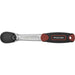 72-Tooth Dust-Free Ratchet Wrench - 1/4" Sq Drive - Textured Grip - Flip Reverse Loops