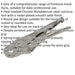 235mm Round Jaw Locking Pliers - 35mm Jaw Capacity - Chrome Molybdenum Loops
