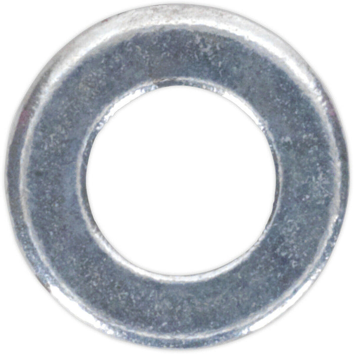 100 PACK Form A Flat Zinc Washer - M4 x 9mm - DIN 125 - Metric - Metal Spacer Loops