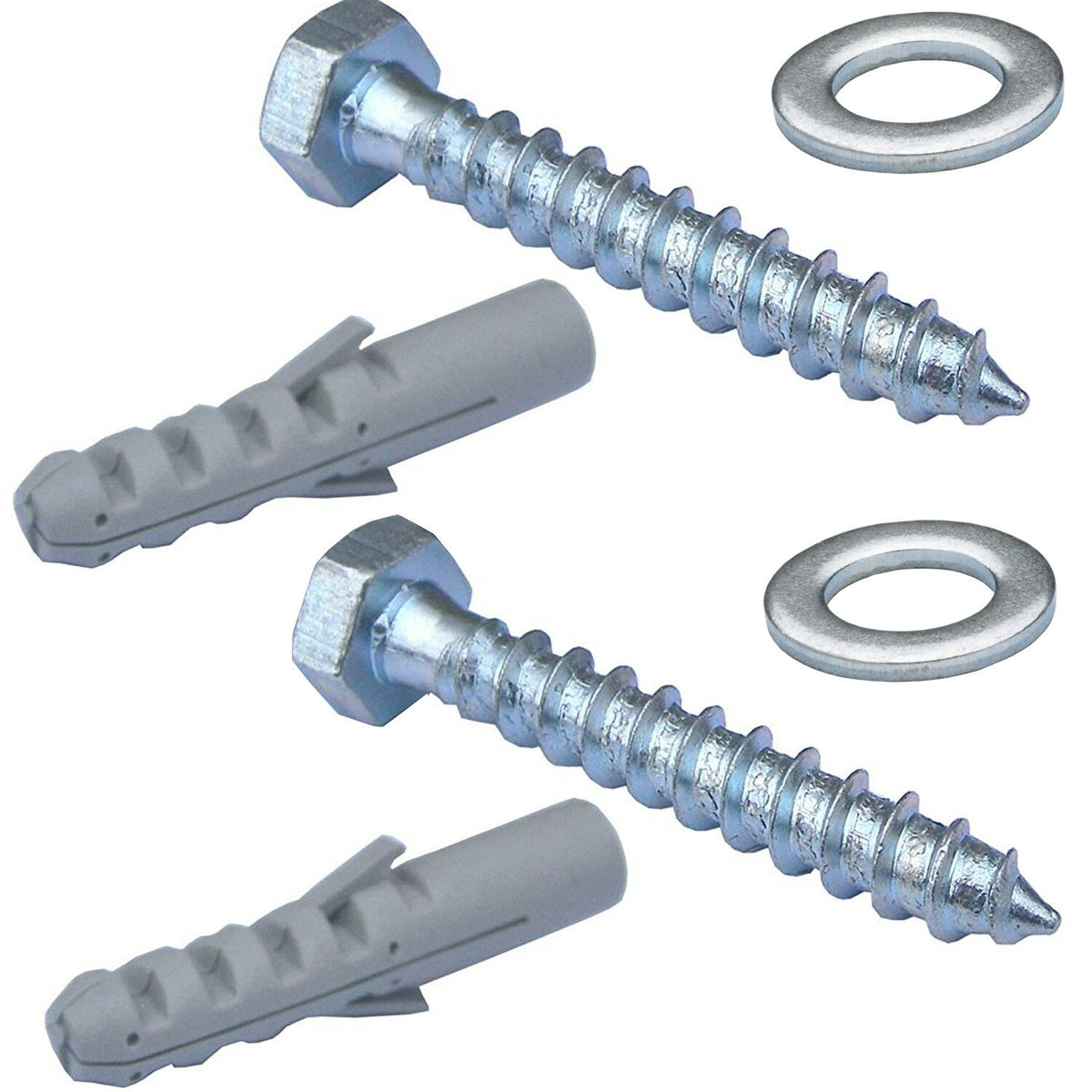 20x M10 50mm Aerial Bracket Wall Fixing Bolts Masonry — LoopsDirect