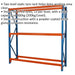 Two Level Tyre Rack - 200kg Per Level - Up To 26 Tyres - Steel Construction Loops