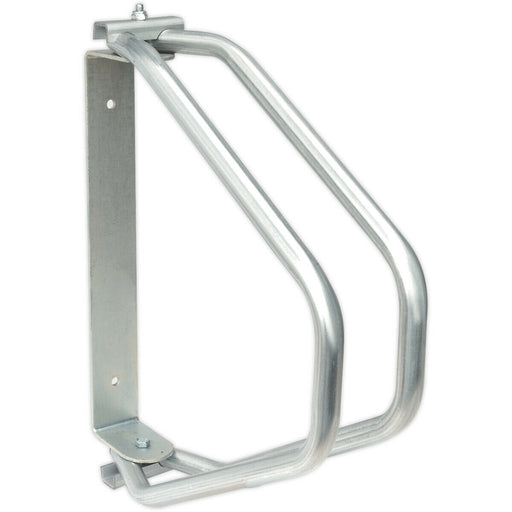 Adjustable Wall Mounting Bicycle Rack - Heavy Duty Steel - 180 Degree Swivel Loops