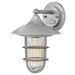 Outdoor IP44 Wall Light Sconce Silver LED E27 100W Bulb External d01368 Loops