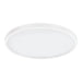 Wall / Ceiling Light White 500mm Round Surface Mounted 25W LED 3000K Loops