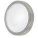 IP44 Outdoor Wall Light Round Stainless Steel 11W Built in LED Porch Lamp Loops