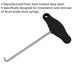 Brake Shoe Spring Hook Tool - Heat Treated Alloy Steel - Install & Removal Tool Loops