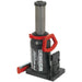 20 Tonne Steel Bottle Jack - Telescopic Pump Handle - 459mm Maximum Height Loops