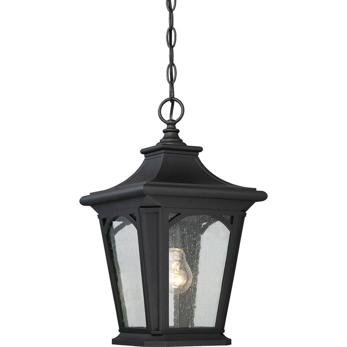 Outdoor IP44 1 Bulb Chain Lantern Mystic Black LED E27 60W Loops