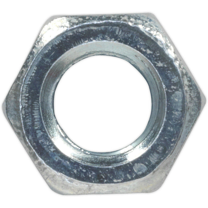 100 PACK - Steel Finished Hex Nut - M5 - 0.8mm Pitch - Manufactured to DIN 934 Loops