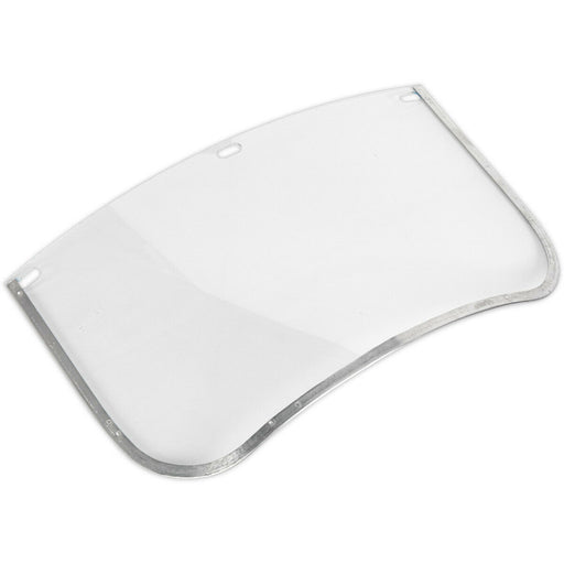 Replacement Visor for ys09596 Brow Guard with Full Face Shield - Impact Grade F Loops